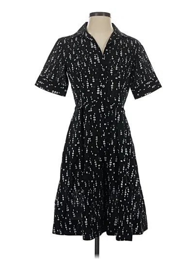 Pre-owned Hilton Hollis Casual Dress In Black