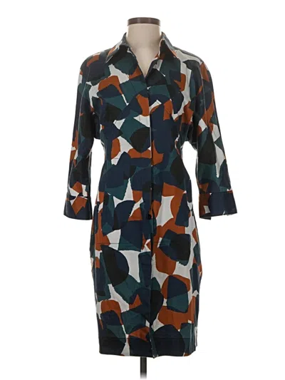 Pre-owned Hilton Hollis Kimono In Teal