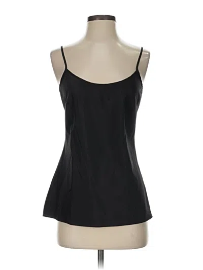 Pre-owned Hilton Hollis Sleeveless Top Black Sweetheart Neckline Tops