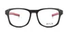 Hilx Eyeglasses In Transparent Gray