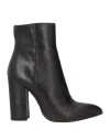Hilya Woman Ankle Boots Black Size 6 Leather