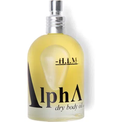 Himistry Naturals Alpha Dry Body Oil In Transparent