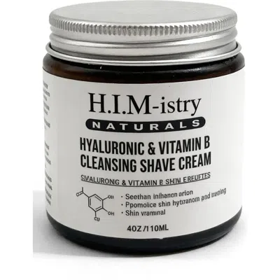 Himistry Naturals Hyaluronic Shave Cream In Transparent