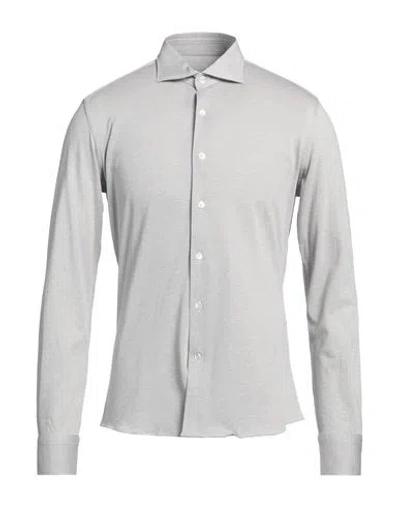 Himon's Man Shirt Light Grey Size 16 ½ Cotton