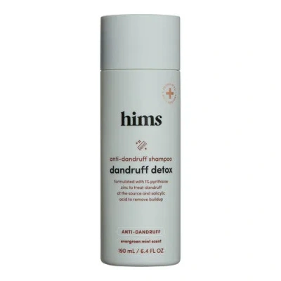 Hims & Hers Dandruff Detox Shampoo Purifying, Soothing, Zinc Pyrithione Formula With Argan & Avocado In Multi