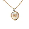 Hinch & Liu Women's Cancer Zodiac Pendant - Lab Grown Diamond Pendant In Gold Vermeil In Gold