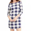 Hinckley Buffalo Check Dress In Monomoy