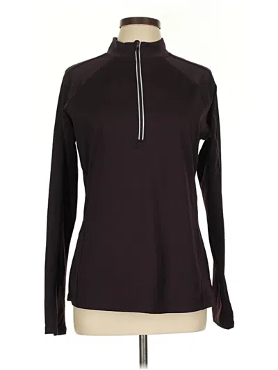 Pre-owned Hind Fleece Jacket In Burgundy