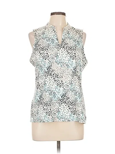 Pre-owned Hind Sleeveless Blouse In White