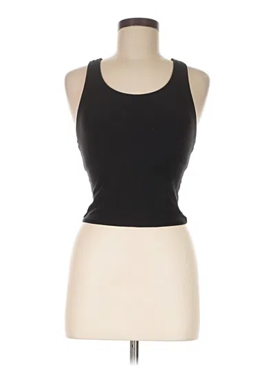 Pre-owned Hind Tank Top Black Halter Neckline Tops
