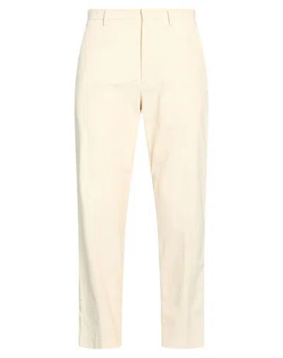 Hindustrie Bottomwear - Pants In Cream - Military Green