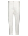 Hindustrie Man Pants Off White Size 38 Cotton