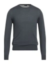 Hindustrie Man Sweater Slate Blue Size 36 Merino Wool