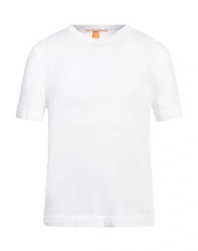Hindustrie Man Sweater White Size 40 Cotton