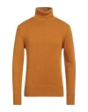 Hindustrie Man Turtleneck Mustard Size Xl Wool In Yellow