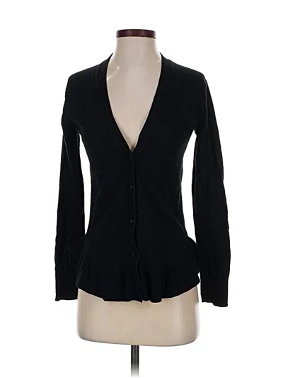 Pre-owned Hinge Cardigan Sweater In Black