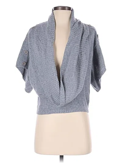 Pre-owned Hinge Cardigan Sweater In Gray