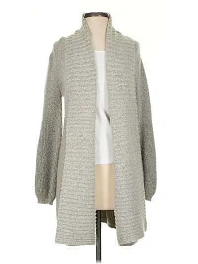 Pre-owned Hinge Cardigan Sweater In Gray