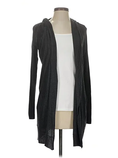 Pre-owned Hinge Cardigan Sweater In Gray