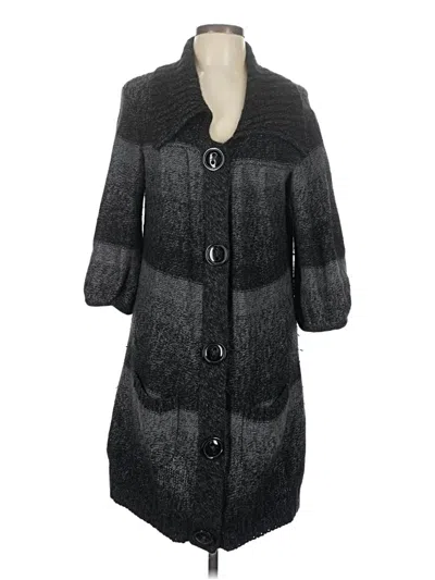 Pre-owned Hinge Cardigan Sweater In Gray