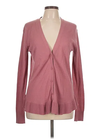 Pre-owned Hinge Cardigan Sweater In Pink