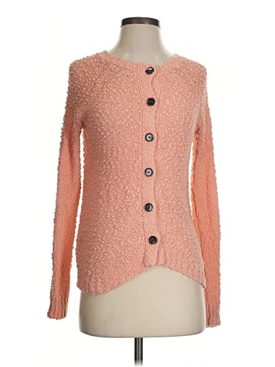 Pre-owned Hinge Cardigan Sweater In Pink