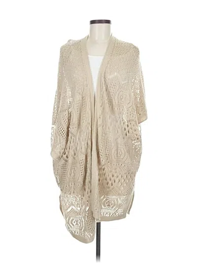 Pre-owned Hinge Cardigan Sweater In White