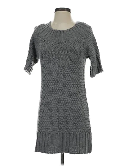 Pre-owned Hinge Cashmere Pullover Sweater In Gray