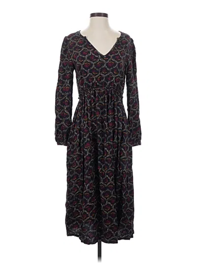 Pre-owned Hinge Casual Dress In Black