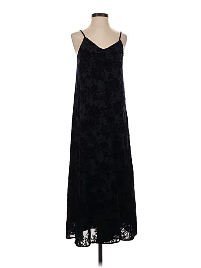 Pre-owned Hinge Casual Dress In Black