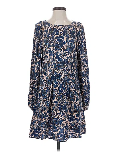 Pre-owned Hinge Casual Dress In Blue