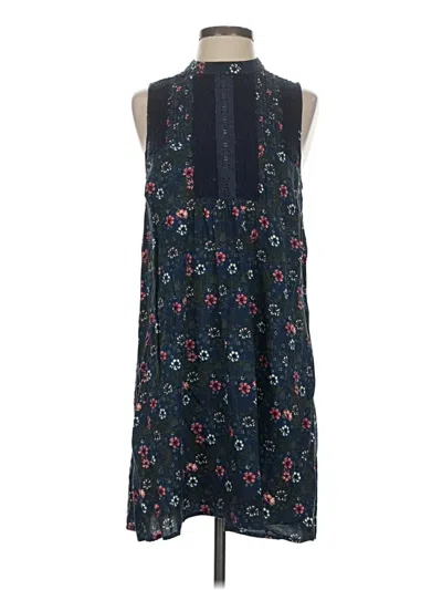 Pre-owned Hinge Casual Dress In Blue