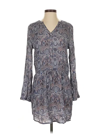 Pre-owned Hinge Casual Dress In Gray