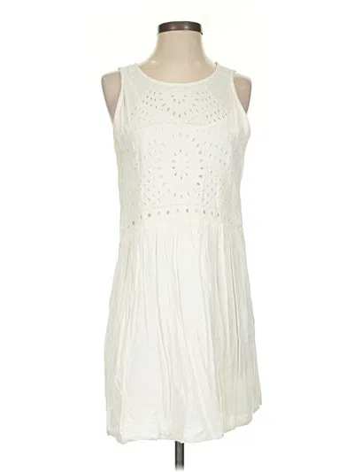 Pre-owned Hinge Casual Dress In Ivory