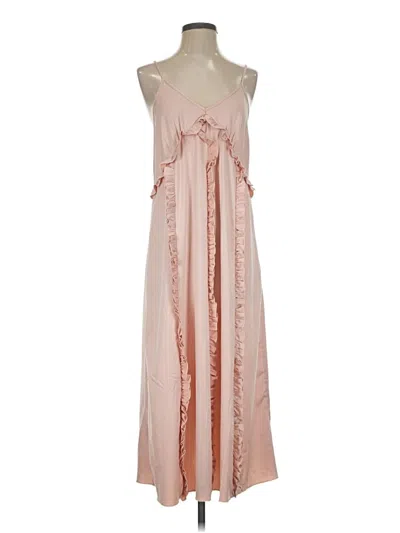 Pre-owned Hinge Casual Dress In Pink