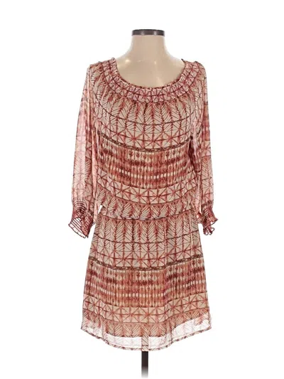 Pre-owned Hinge Casual Dress In Red