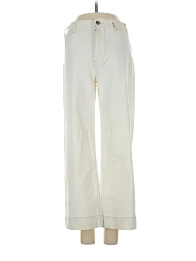 Pre-owned Hinge Casual Pants In Ivory