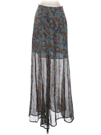 Pre-owned Hinge Casual Skirt In Blue