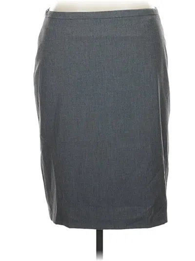 Pre-owned Hinge Casual Skirt In Gray