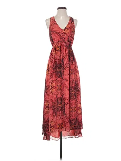 Pre-owned Hinge Cocktail Dress In Red