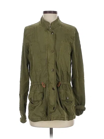 Pre-owned Hinge Jacket In Green