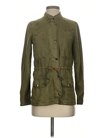 Pre-owned Hinge Jacket In Green