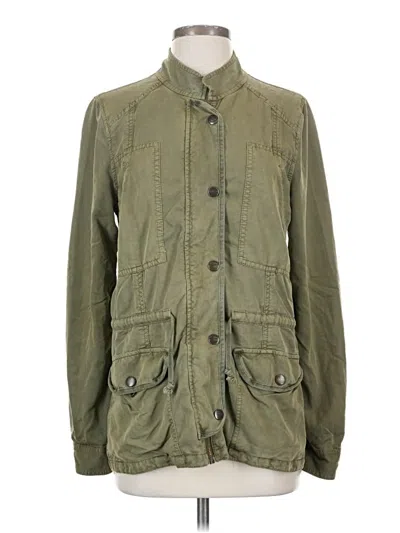 Pre-owned Hinge Jacket In Green