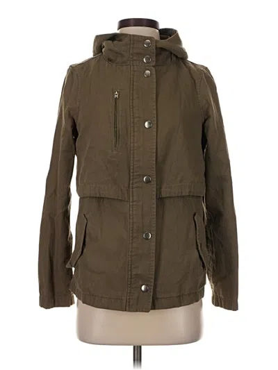 Pre-owned Hinge Jacket In Green