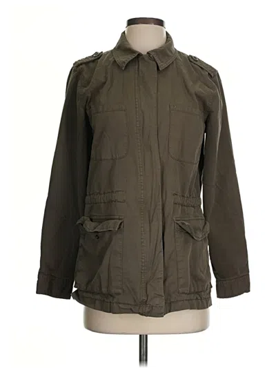 Pre-owned Hinge Jacket In Green