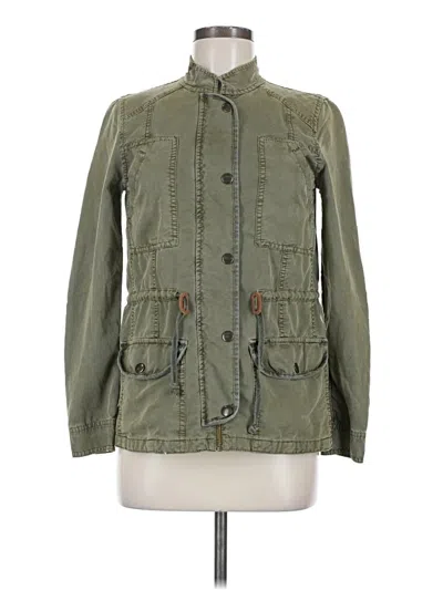 Pre-owned Hinge Jacket In Green