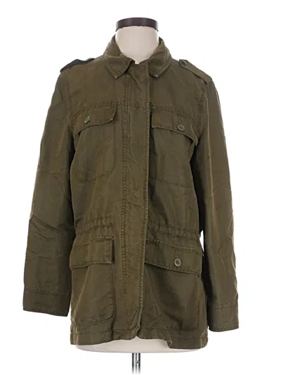 Pre-owned Hinge Jacket In Green