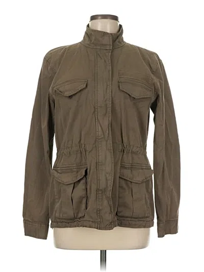 Pre-owned Hinge Jacket In Tan
