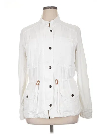 Pre-owned Hinge Jacket In White
