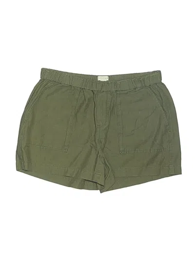 Pre-owned Hinge Khaki Shorts In Green